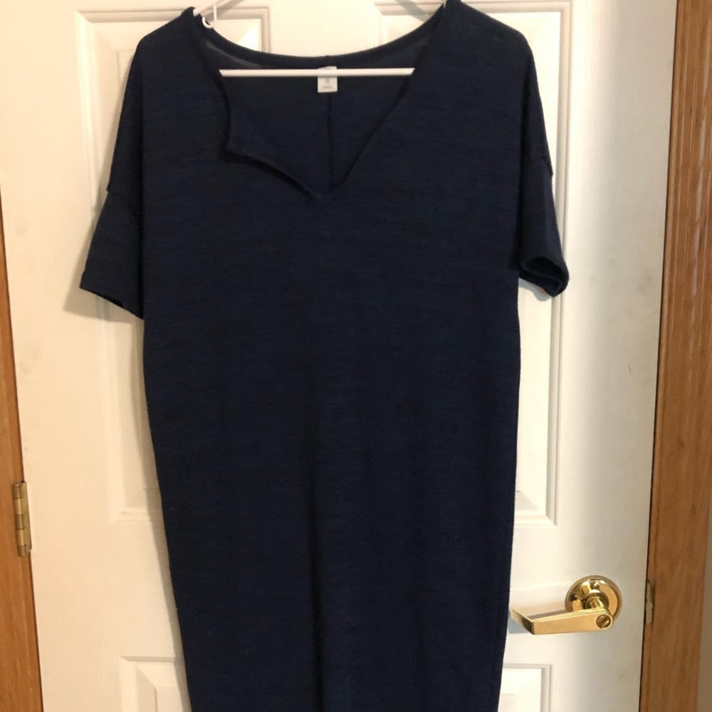 Blue dress